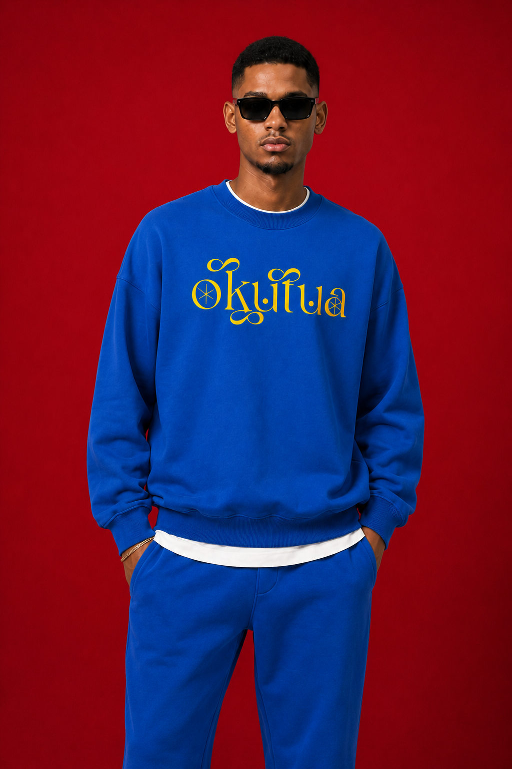 OKUTUA Sweatshirt — Royal Blue