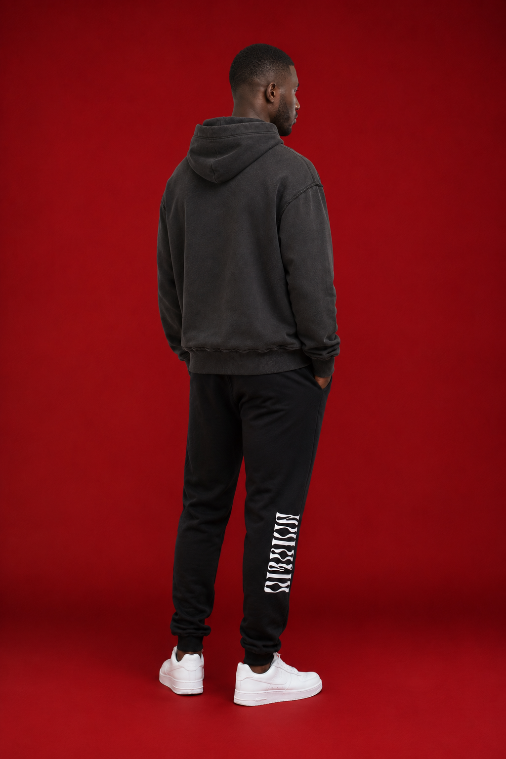 OKUTUA Hoodie — Wave Black