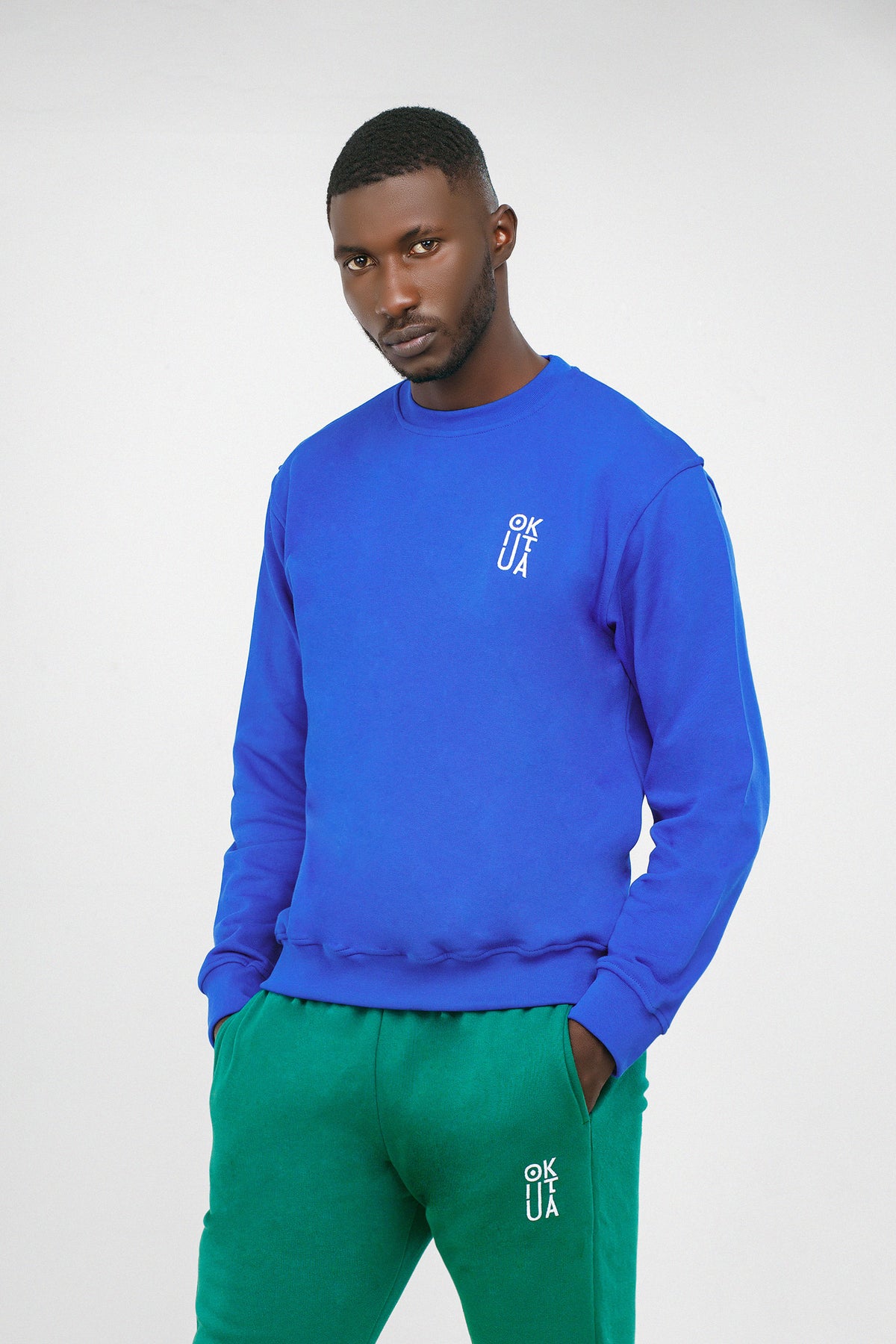 OKUTUA Sweatshirt — Blue